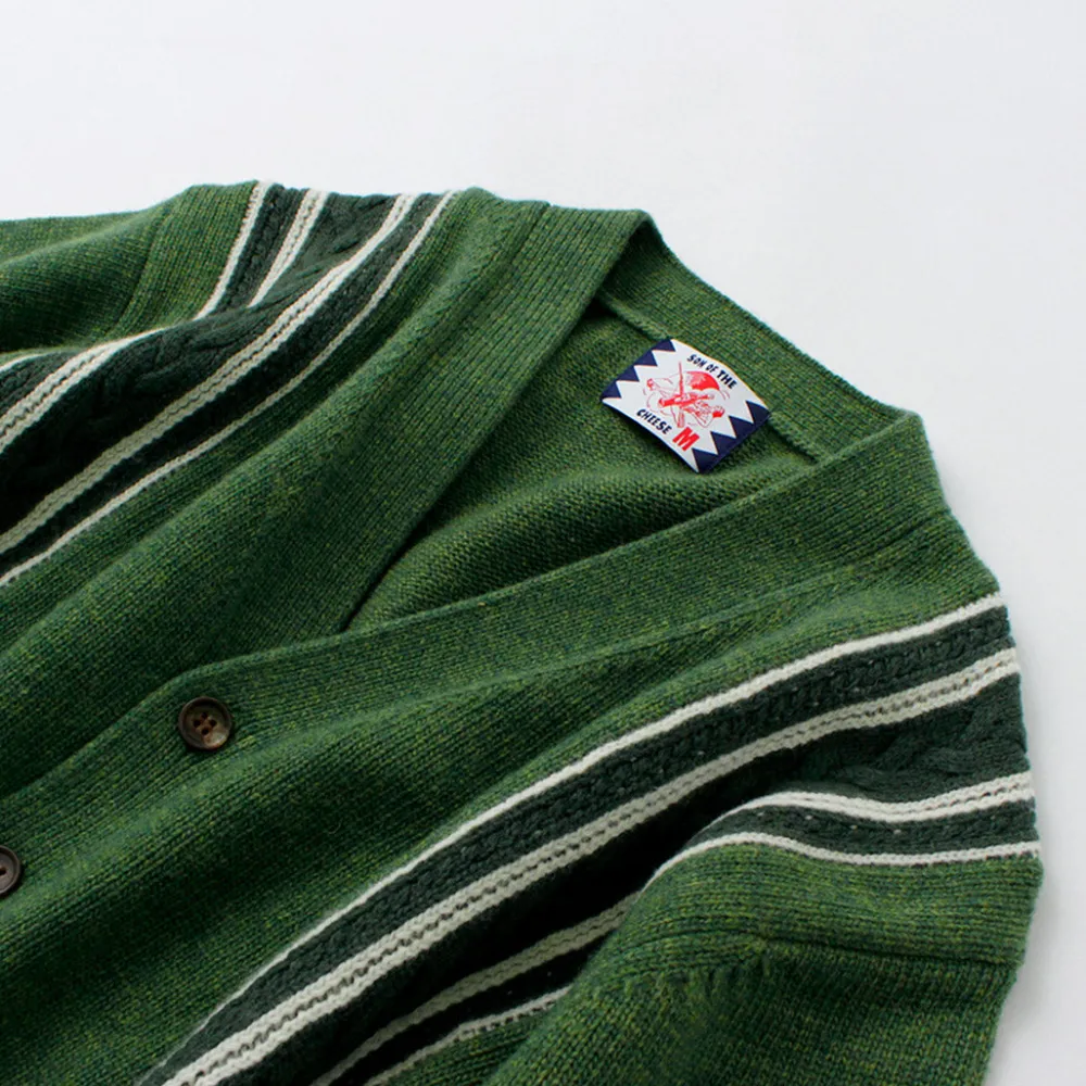 SON OF THE CHEESE Knits^/ Fringe Knit Cardigan
