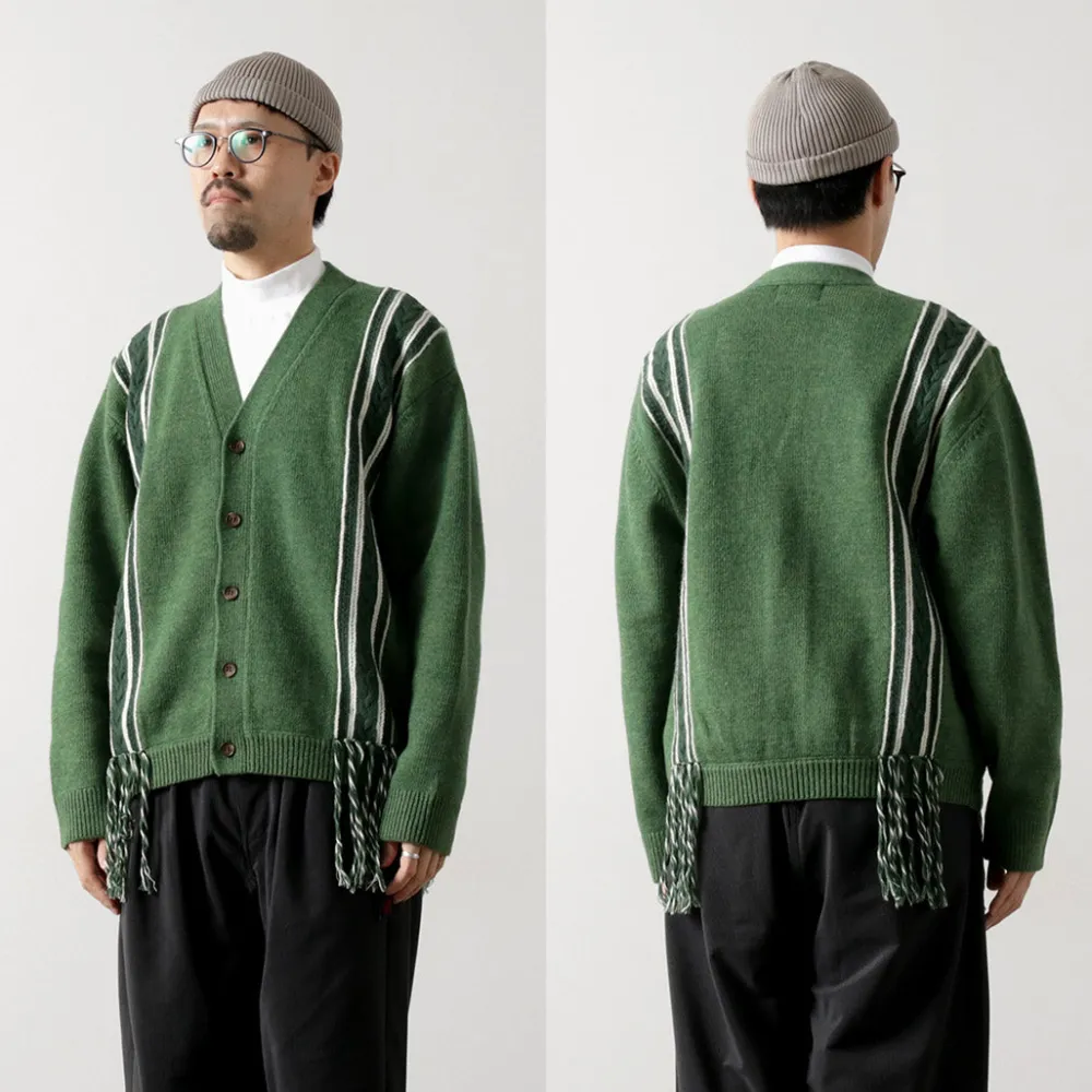 SON OF THE CHEESE Knits^/ Fringe Knit Cardigan
