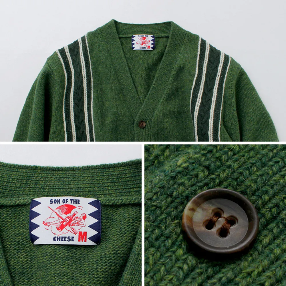 SON OF THE CHEESE Knits^/ Fringe Knit Cardigan
