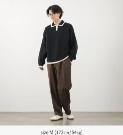 SON OF THE CHEESE Knits^/ Line Polo Knit