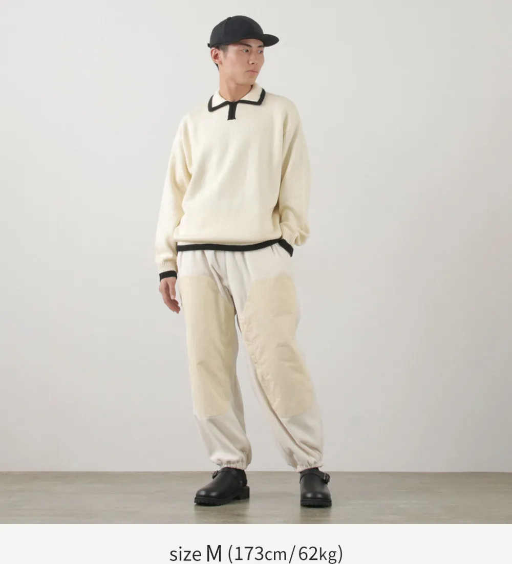 SON OF THE CHEESE Knits^/ Line Polo Knit