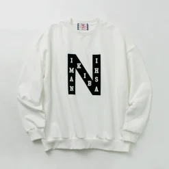 SON OF THE CHEESE Sweatshirts^/ NAMIKIBASHI Crew Neck Sweatshirt