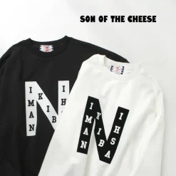 SON OF THE CHEESE Sweatshirts^/ NAMIKIBASHI Crew Neck Sweatshirt