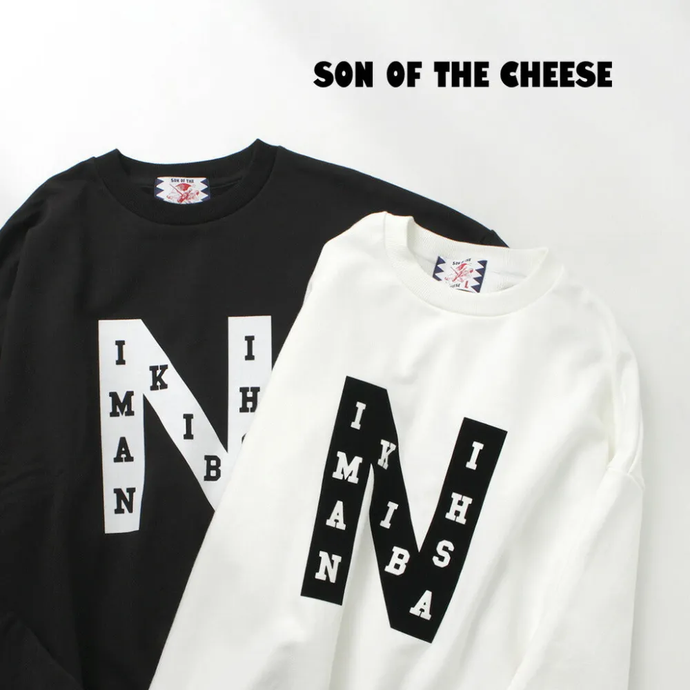 SON OF THE CHEESE Sweatshirts^/ NAMIKIBASHI Crew Neck Sweatshirt