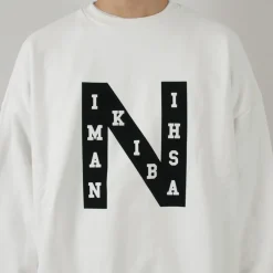 SON OF THE CHEESE Sweatshirts^/ NAMIKIBASHI Crew Neck Sweatshirt