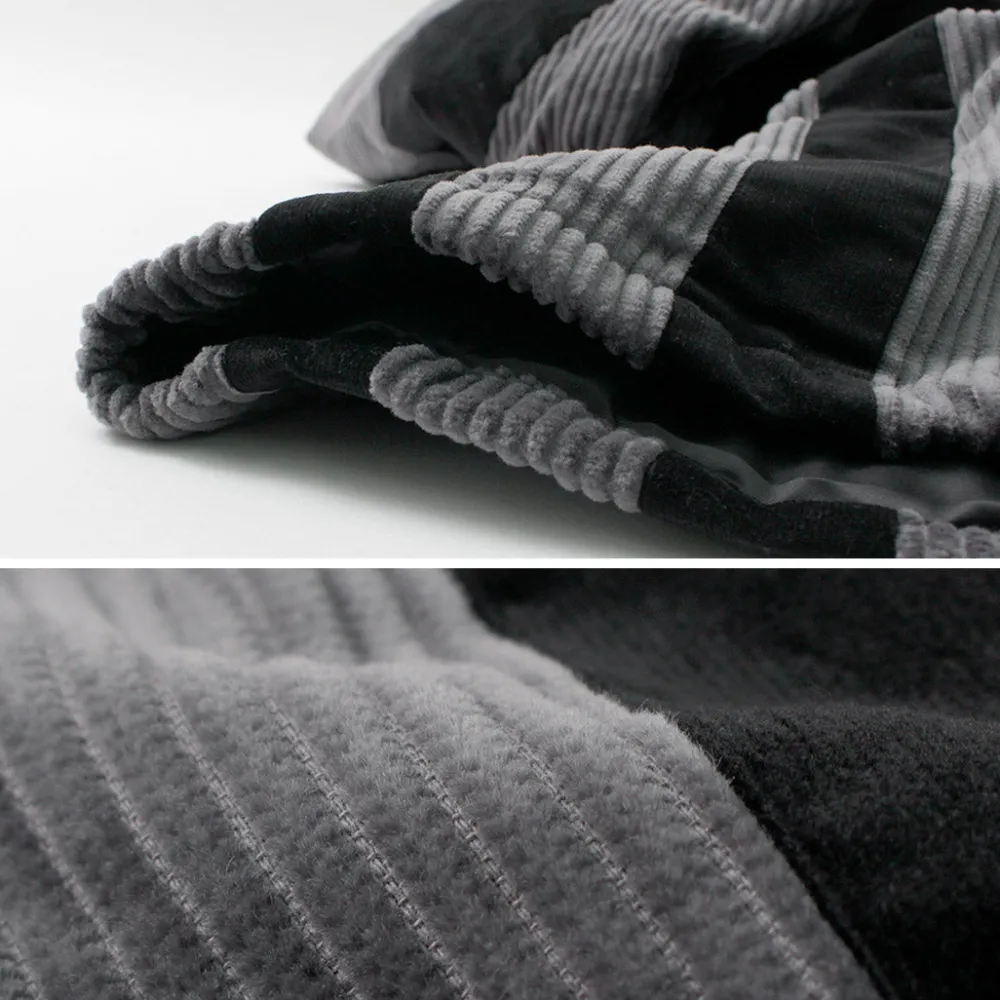 SON OF THE CHEESE Jackets^/ Striped Corduroy Jacket black