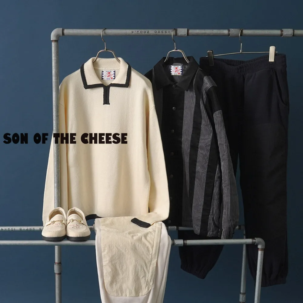 SON OF THE CHEESE Jackets^/ Striped Corduroy Jacket black