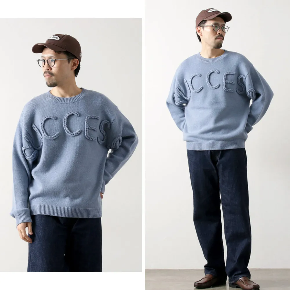 SON OF THE CHEESE Knits^/ Success Crew Neck Sweater