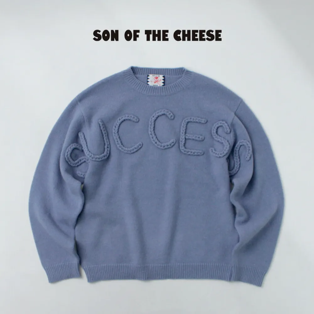 SON OF THE CHEESE Knits^/ Success Crew Neck Sweater