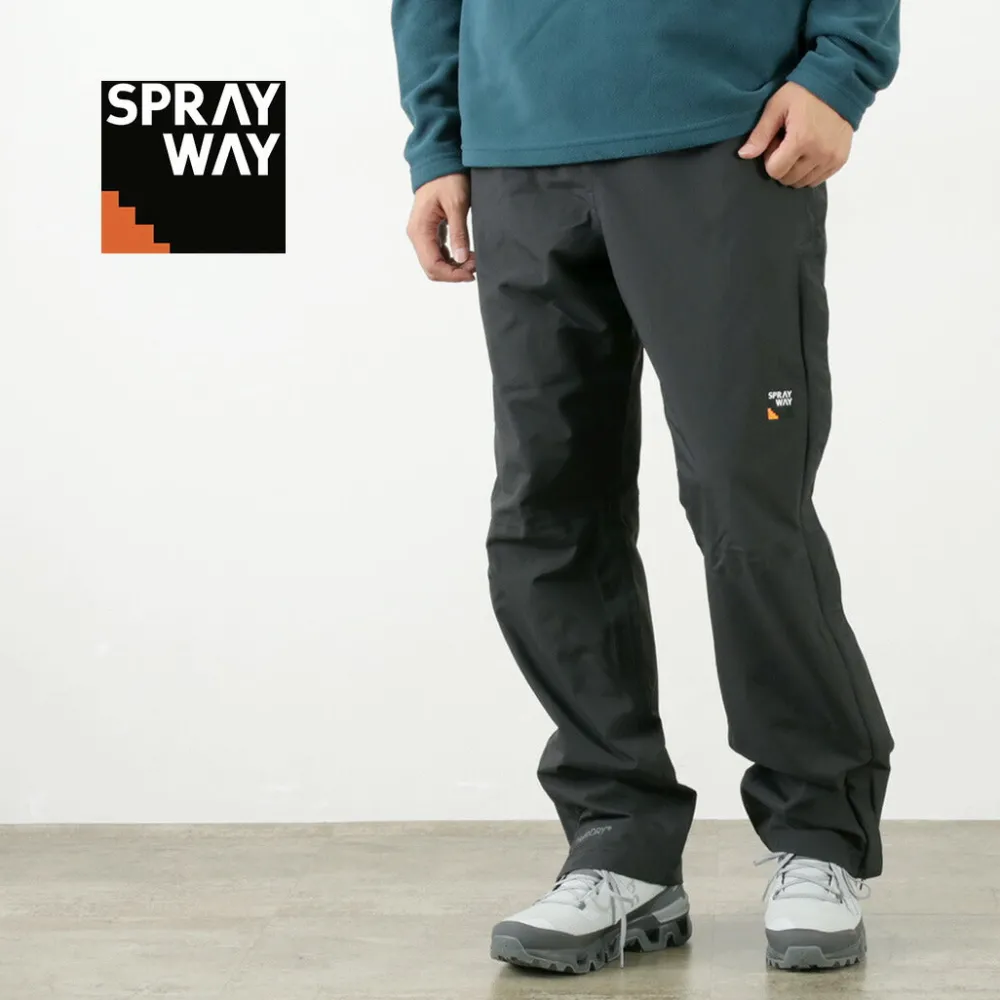 SPRAY WAY Trousers^/ Walking M Rain Pants black