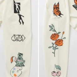 STAY CREATIVE Co. T-Shirts^/ Window Long Sleeve T-Shirt beige