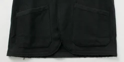 SUNNY SPORTS Jackets^/ Cut-off Notch Collar 2 Button Jacket black
