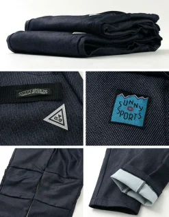 SUNNY SPORTS Jeans^/ Trail 3D Pant / 10oz Next Sweat Denim indigo