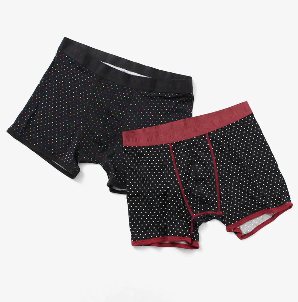 SWOLE PANDA Underwear^/ Bamboo Dot Boxer Pants