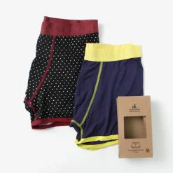 SWOLE PANDA Underwear^/ Bamboo Dot Boxer Pants