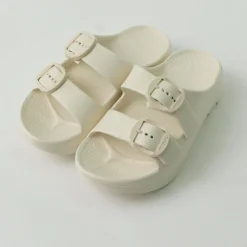 TELIC Sandals^/ Double Buckle 2 Recovery W Buckle Sandal