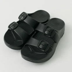 TELIC Sandals^/ Double Buckle 2 Recovery W Buckle Sandal