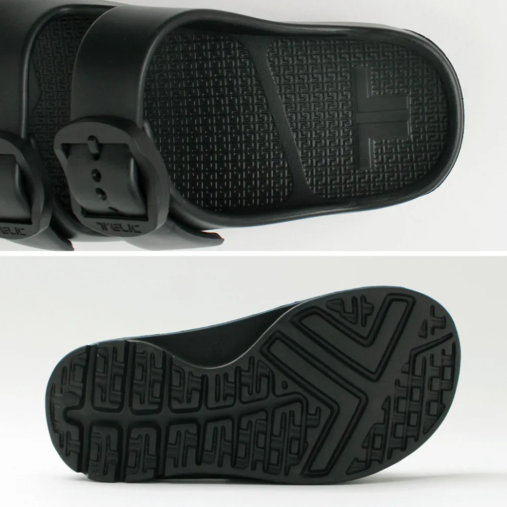 TELIC Sandals^/ Double Buckle 2 Recovery W Buckle Sandal