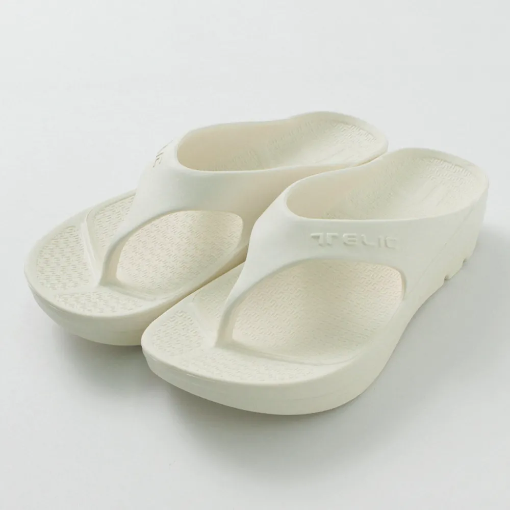 TELIC Sandals^/ Double Flip Flop Recovery Platform Sandals