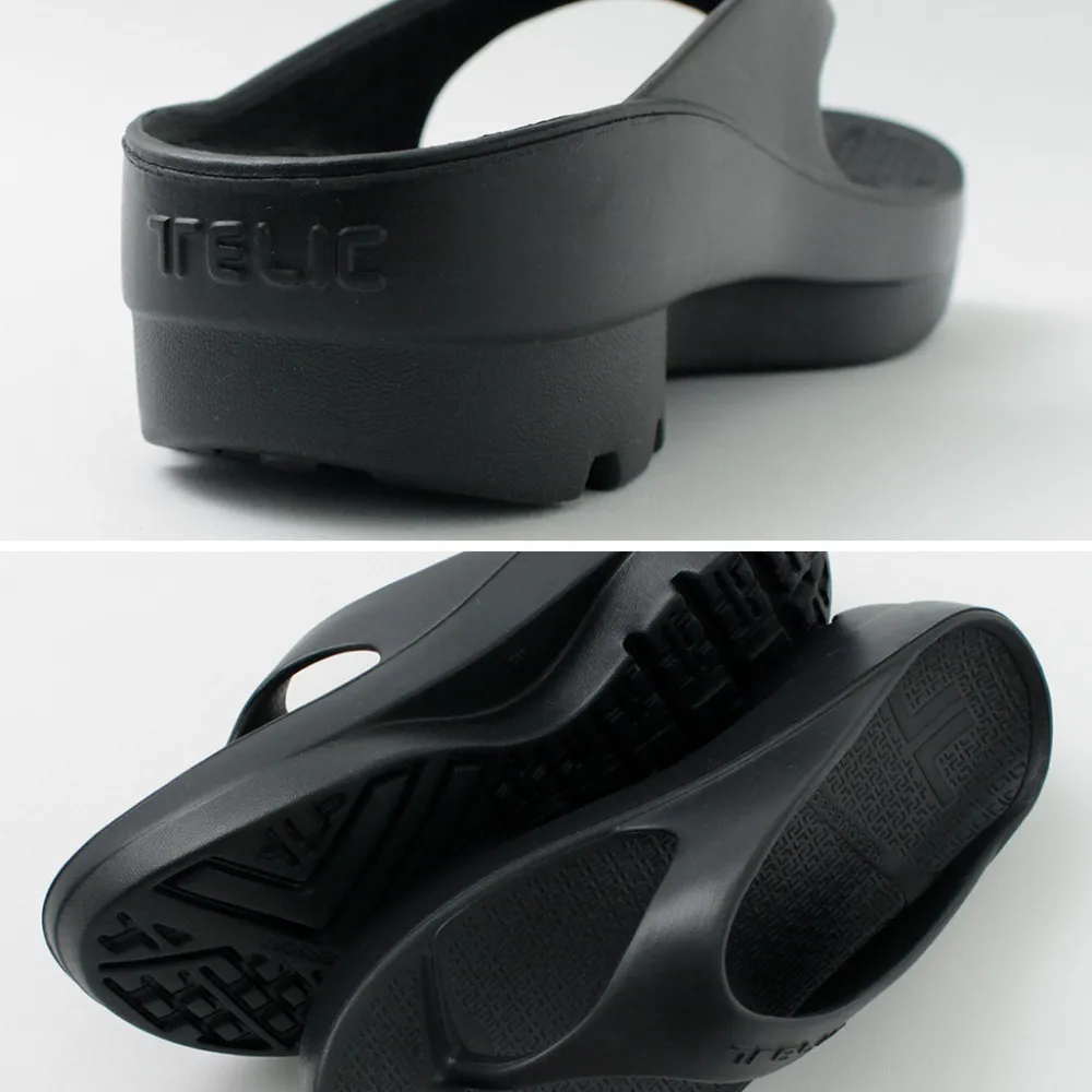TELIC Sandals^/ Double Flip Flop Recovery Platform Sandals