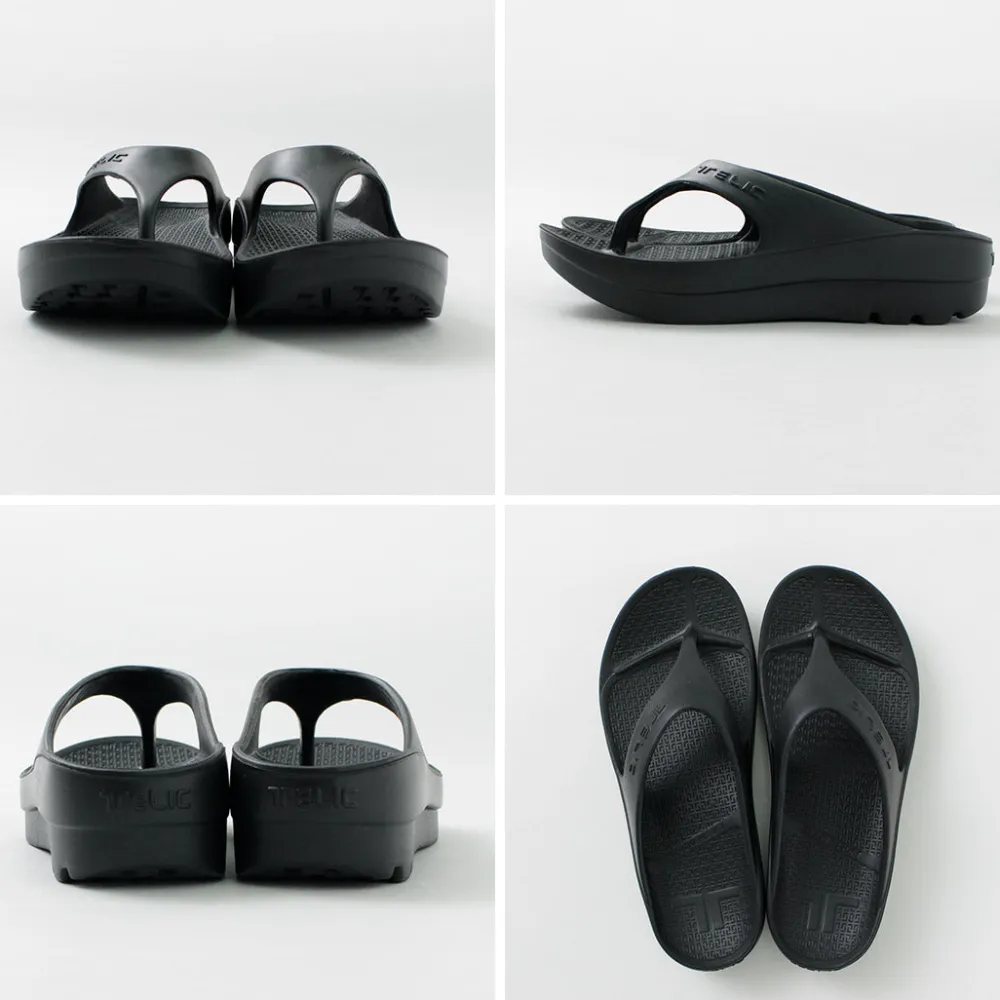 TELIC Sandals^/ Double Flip Flop Recovery Platform Sandals