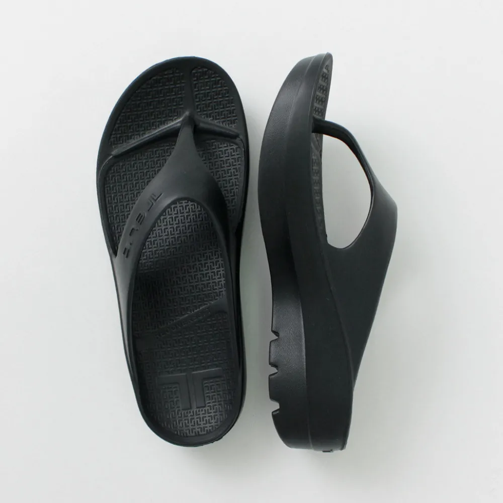 TELIC Sandals^/ Double Flip Flop Recovery Platform Sandals