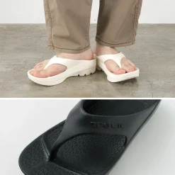 TELIC Sandals^/ Double Flip Flop Recovery Platform Sandals