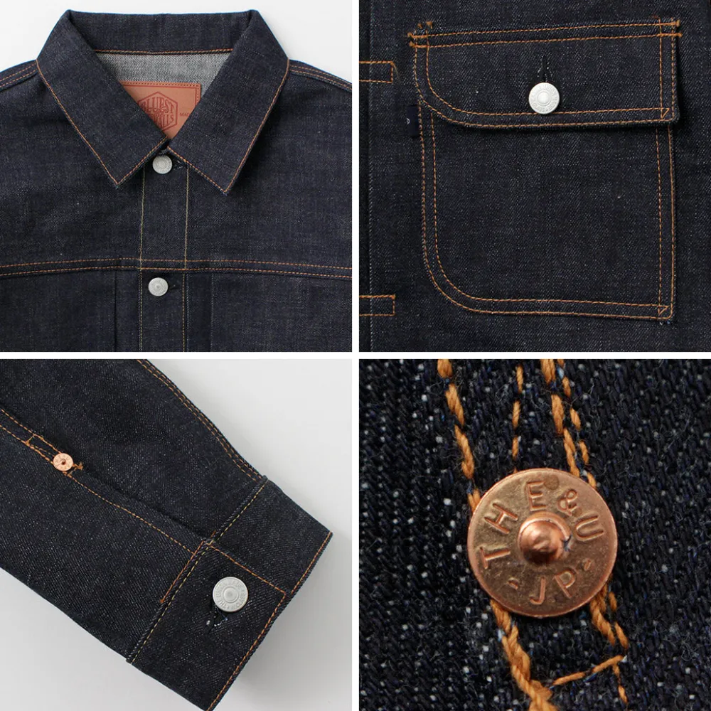 THE BLUEST OVERALLS Jackets^/ 2ND Type TT Denim Jacket indigo