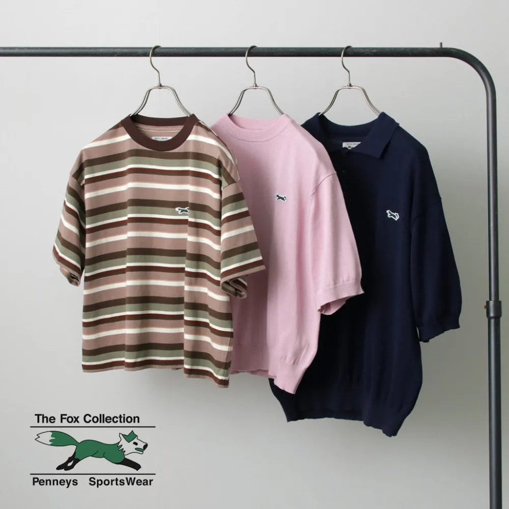 THE FOX T-Shirts^/ Fox Knit polo shirt