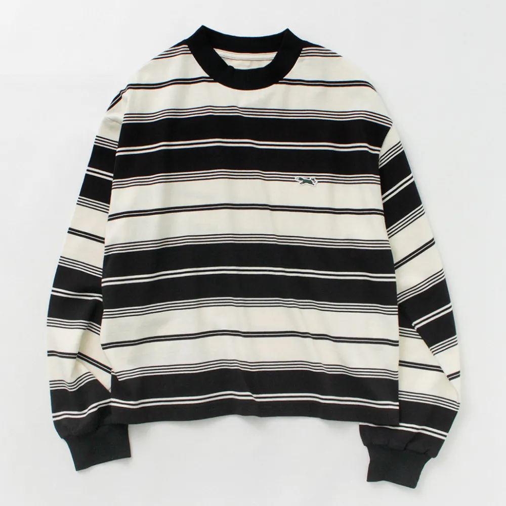 THE FOX T-Shirts^/ Fox Striped Crew Neck Long Sleeve T-Shirt