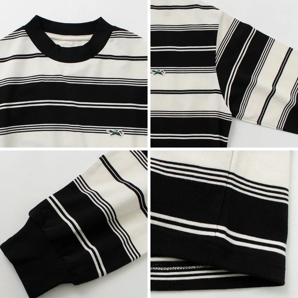 THE FOX T-Shirts^/ Fox Striped Crew Neck Long Sleeve T-Shirt