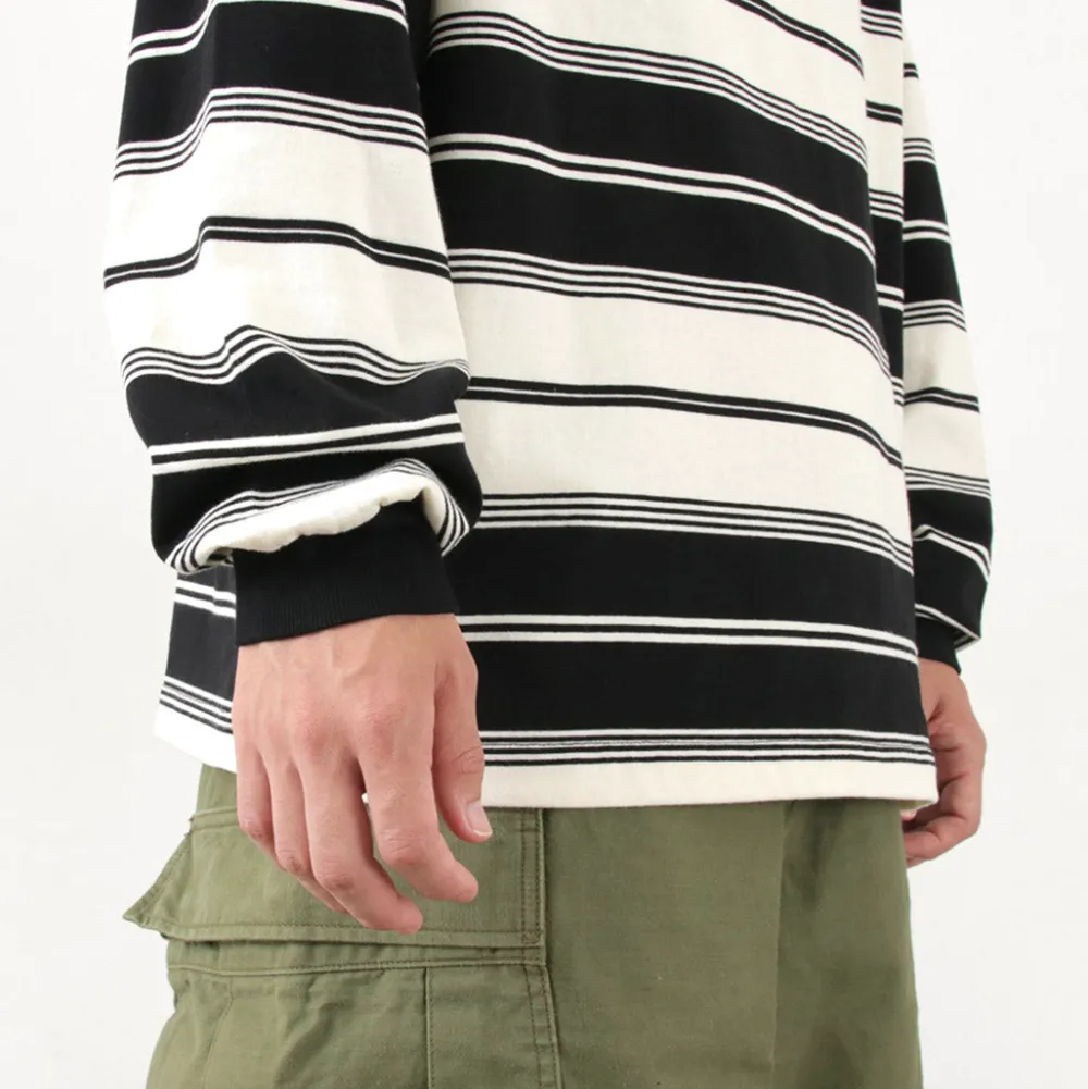 THE FOX T-Shirts^/ Fox Striped Crew Neck Long Sleeve T-Shirt
