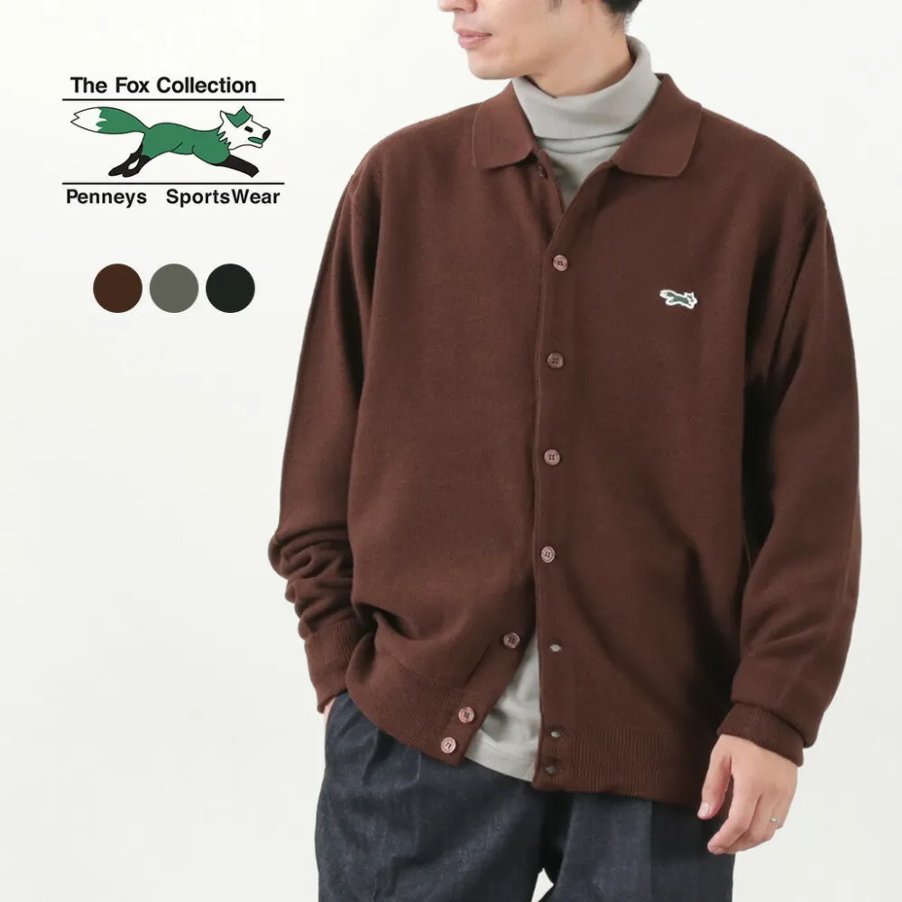 THE FOX Cardigans^/ Polo Cardigan