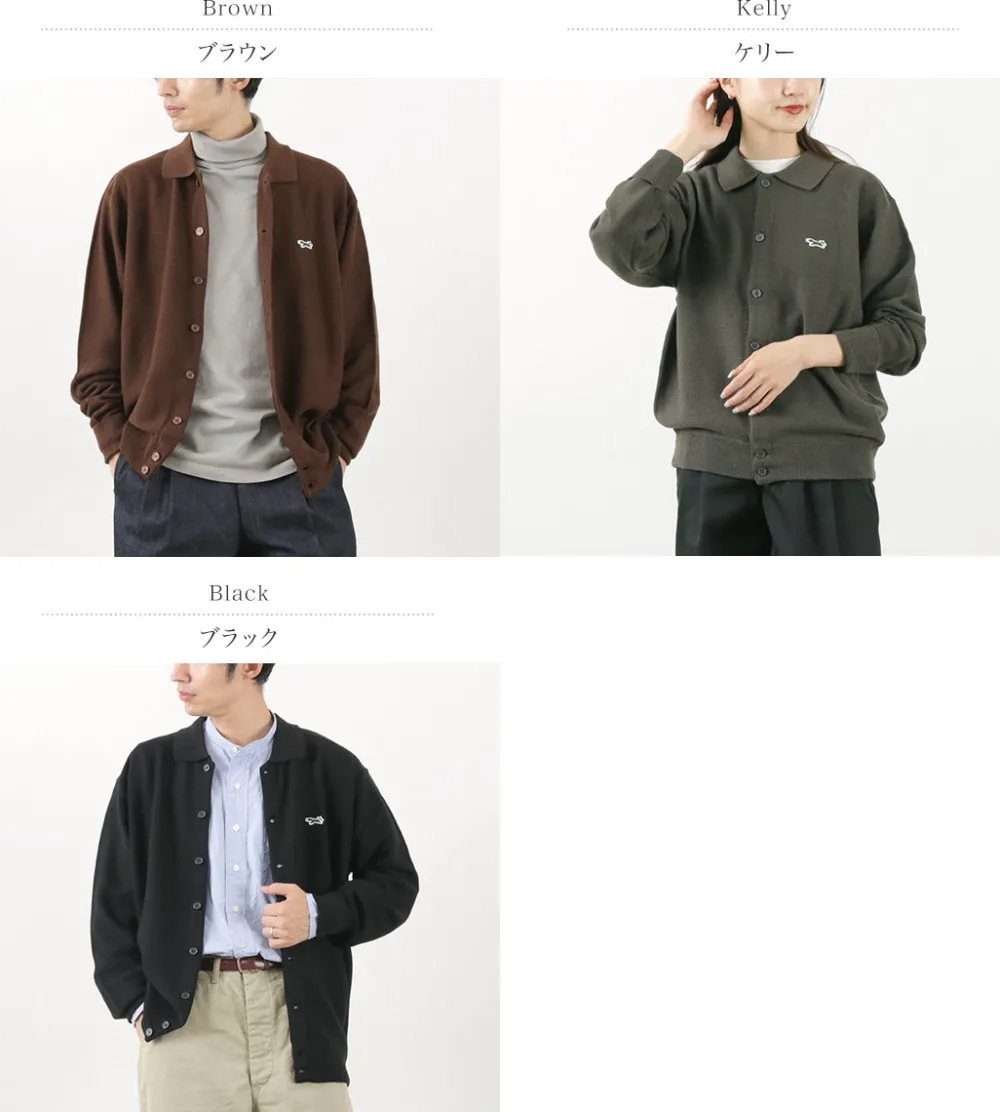 THE FOX Cardigans^/ Polo Cardigan