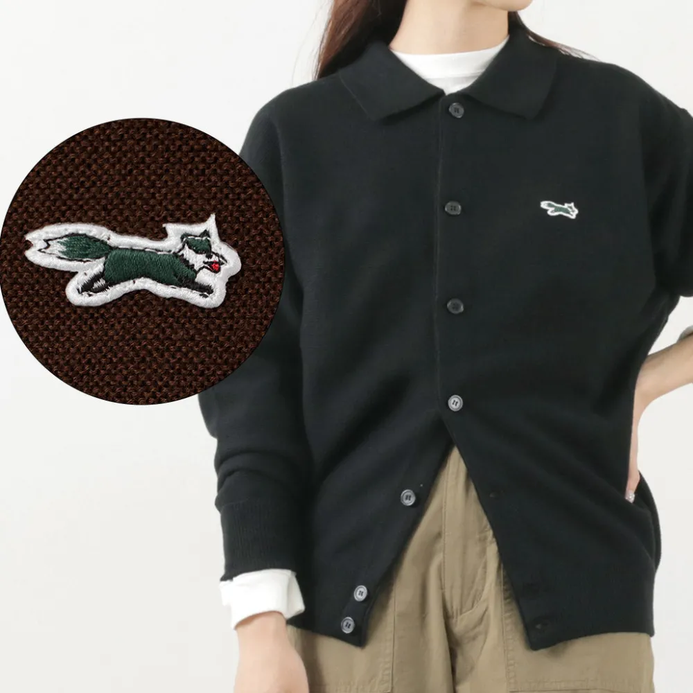 THE FOX Cardigans^/ Polo Cardigan