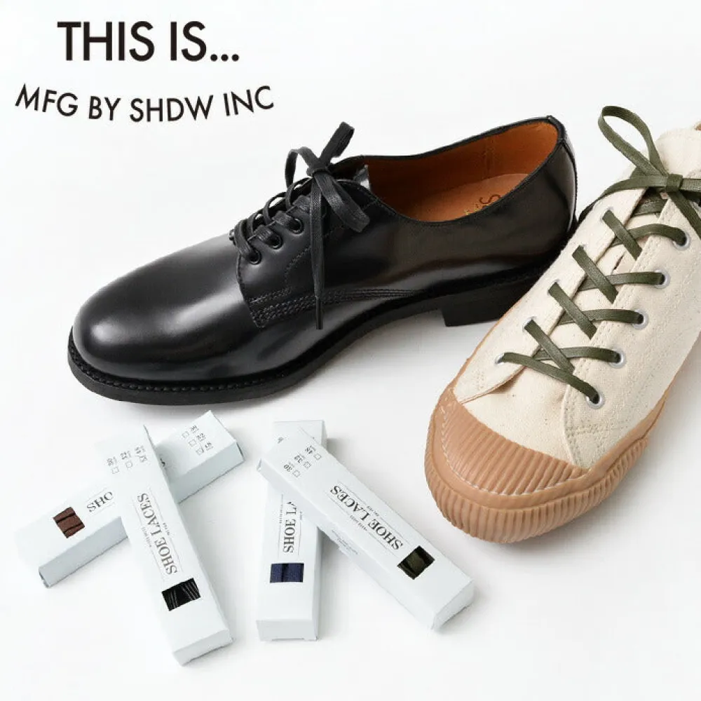 THIS IS... Other Goods^/ Waxed Dress Flat Shoe Lace