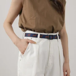 THOMAS BATES Belts^/ Printed Slider Belt
