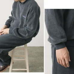 THOUSAND MILE Trousers|Sweatshirts^/ Knit Fleece Mock & Long Pants Setup