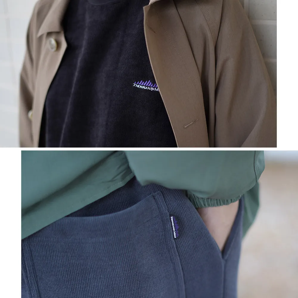 THOUSAND MILE Trousers|Sweatshirts^/ Knit Fleece Mock & Long Pants Setup