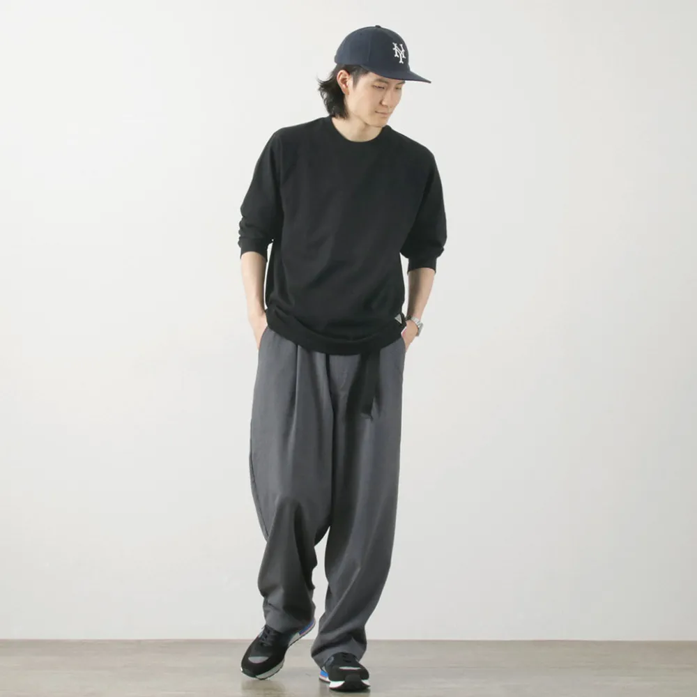 THOUSAND MILE Trousers^/ Long Wide Pants