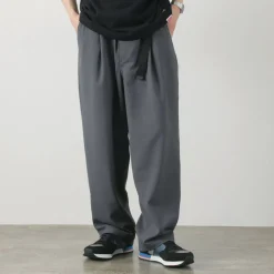 THOUSAND MILE Trousers^/ Long Wide Pants
