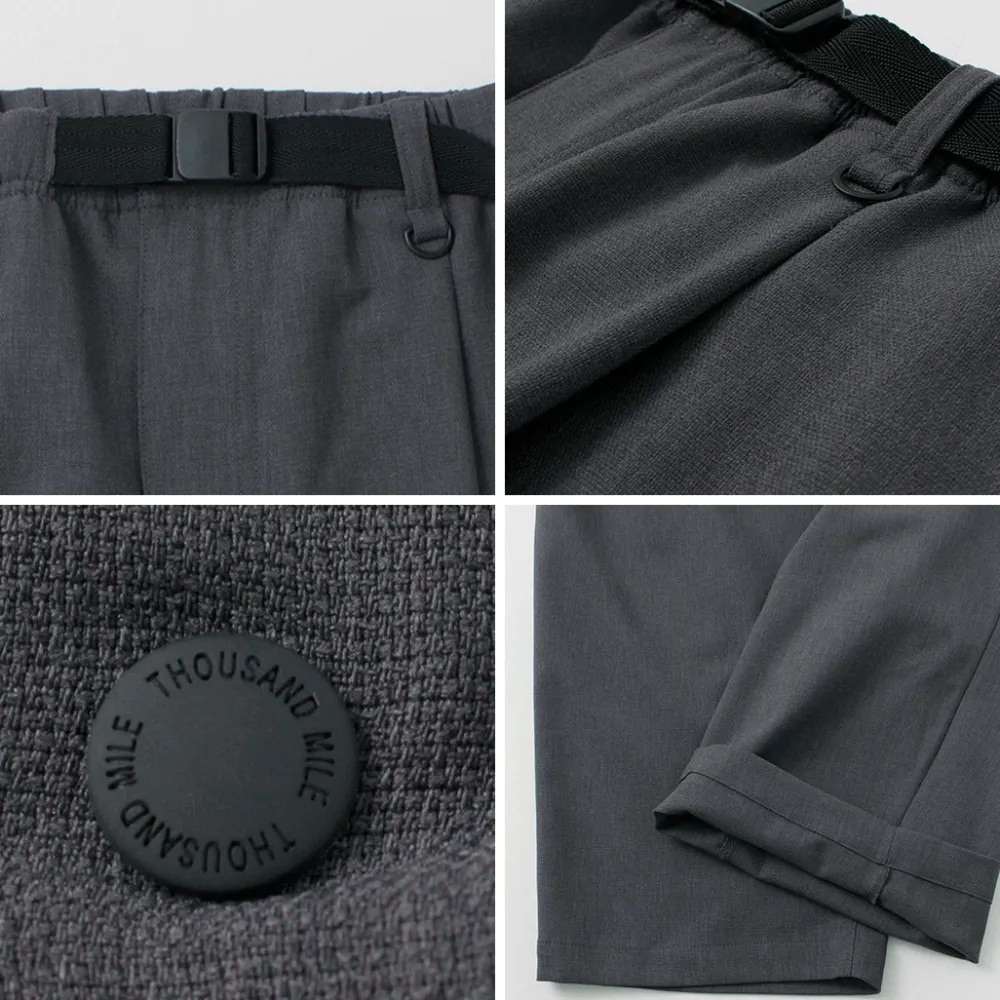 THOUSAND MILE Trousers^/ Long Wide Pants