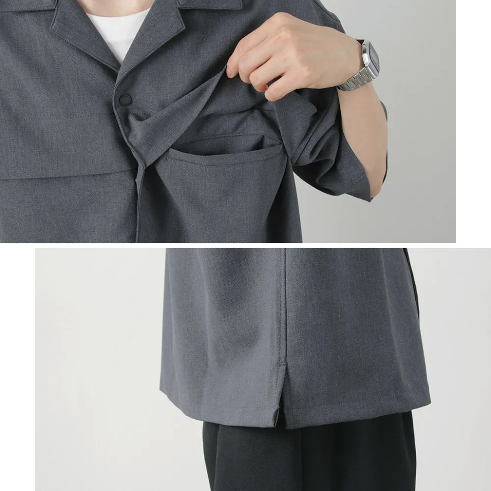 THOUSAND MILE Shirts^/ Short Sleeve Open Collar Shirt