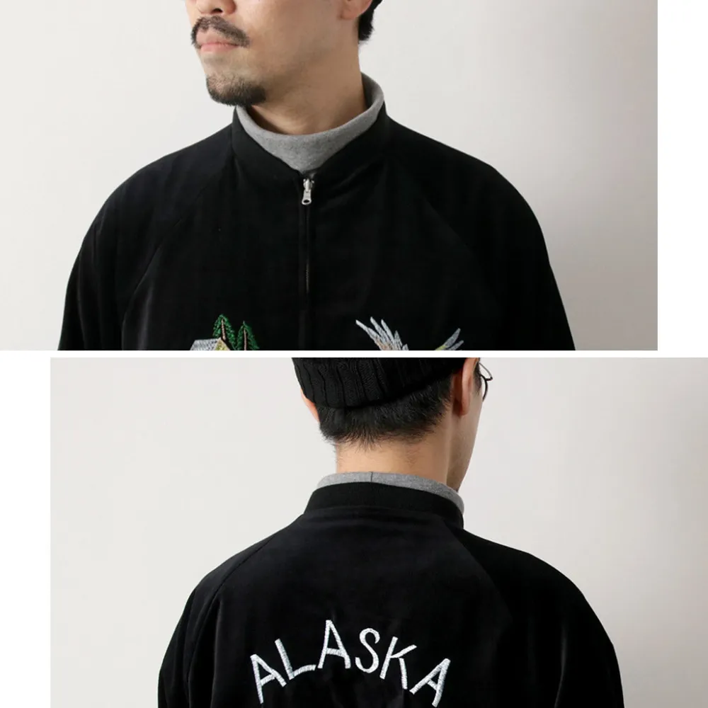 THRIFTY LOOK Jackets^/ Reversible Souvenir Alaska Jacket black