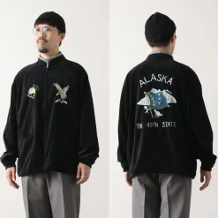 THRIFTY LOOK Jackets^/ Reversible Souvenir Alaska Jacket black