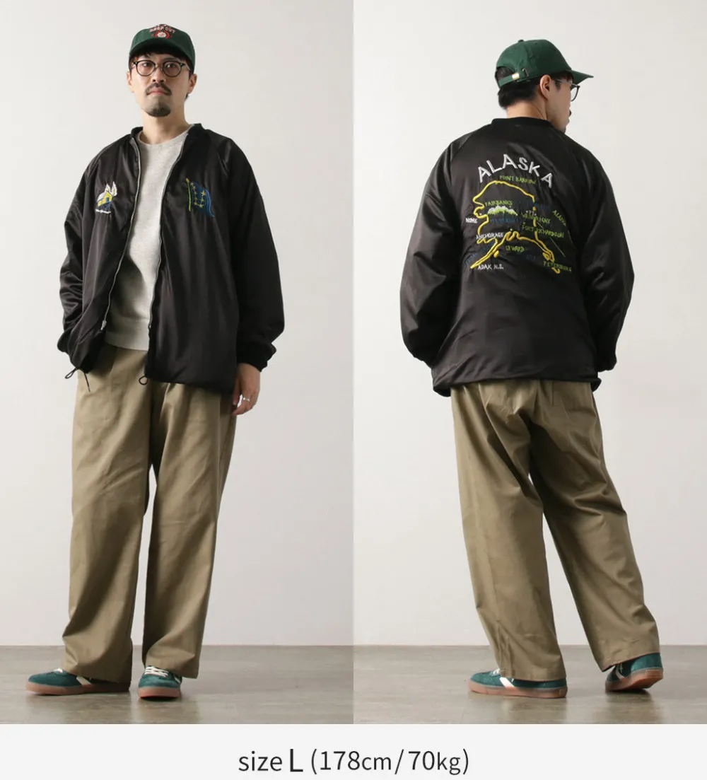 THRIFTY LOOK Jackets^/ Reversible Souvenir Alaska Jacket black
