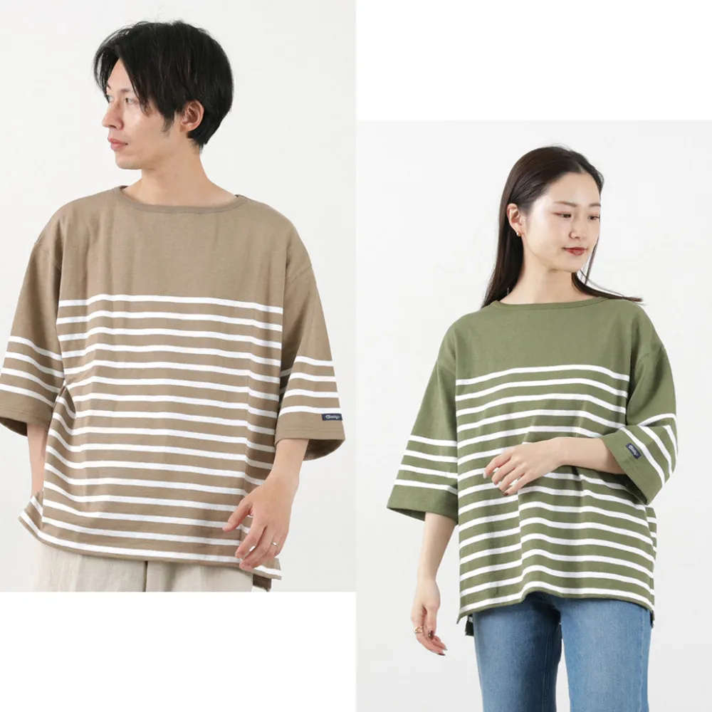 TIEASY T-Shirts^/ HDCS Big Katanuki Boat Neck T-Shirt