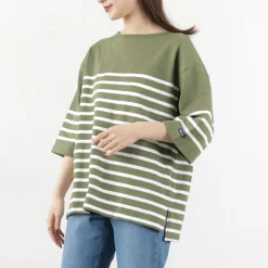 TIEASY T-Shirts^/ HDCS Big Katanuki Boat Neck T-Shirt
