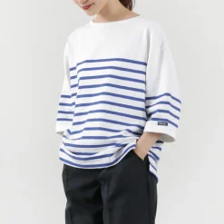 TIEASY T-Shirts^/ HDCS Big Katanuki Boat Neck T-Shirt