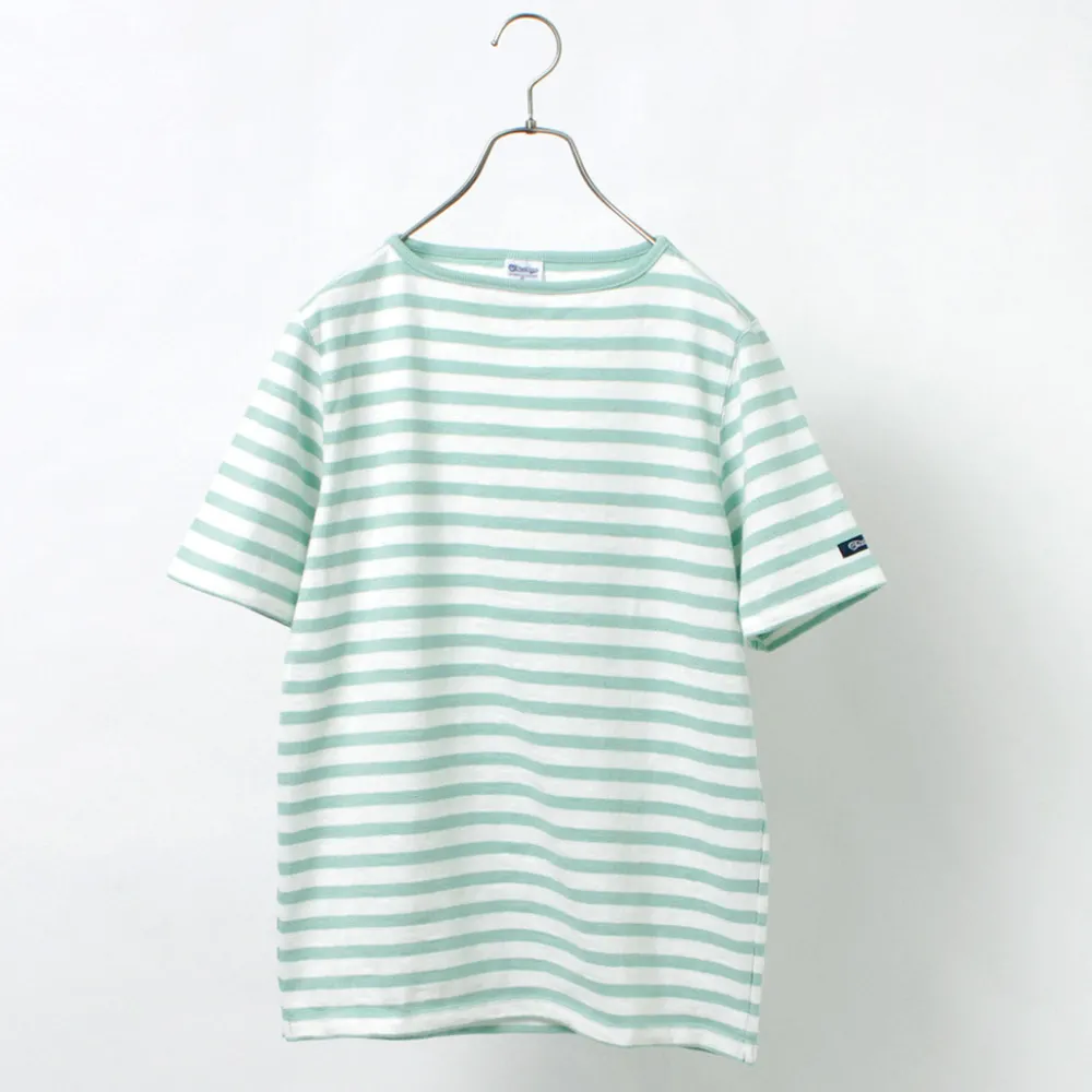TIEASY T-Shirts^/ HDCS Boatneck Short Sleeve Striped Basque Shirt